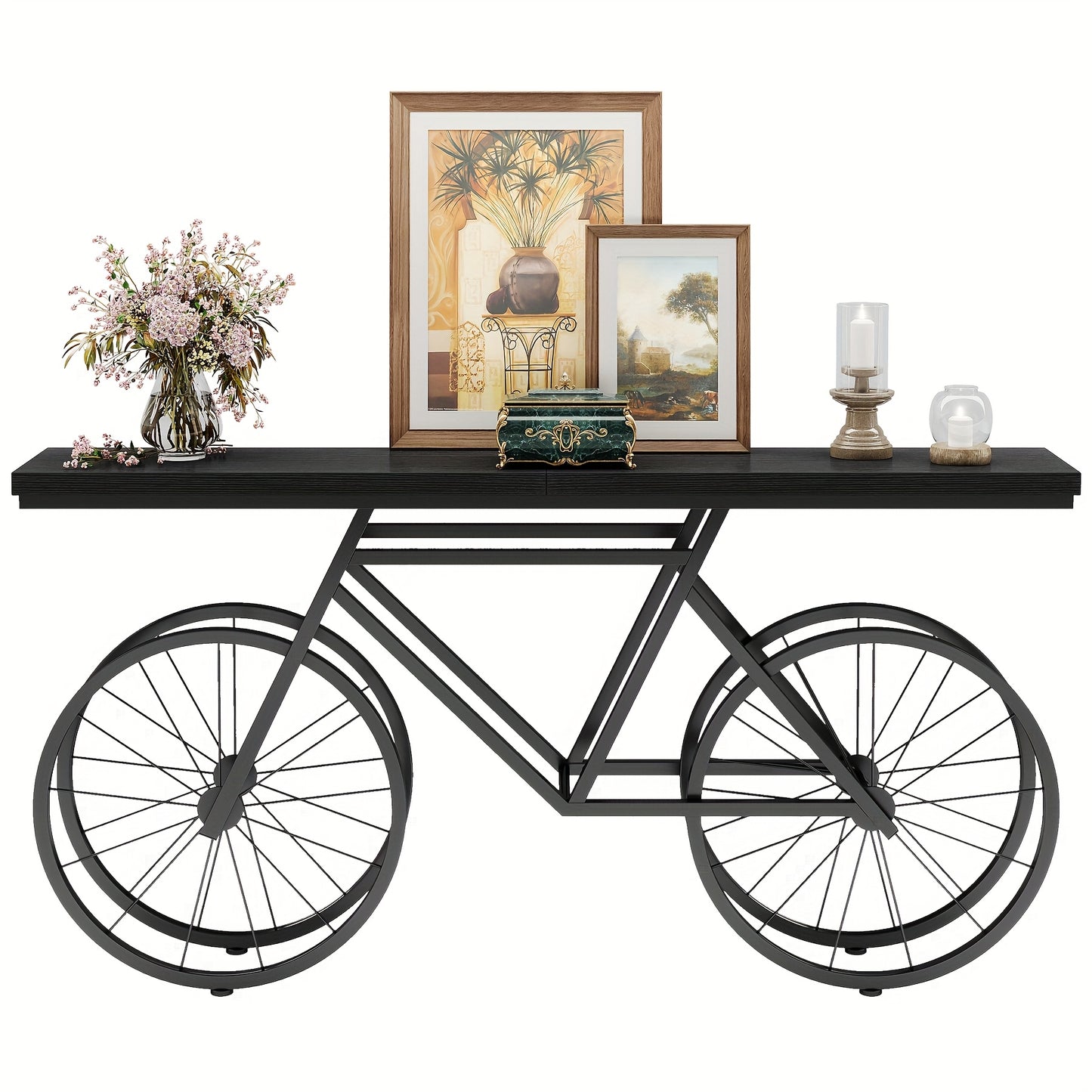 Retro Bicycle Console Table