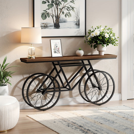 Retro Bicycle Console Table