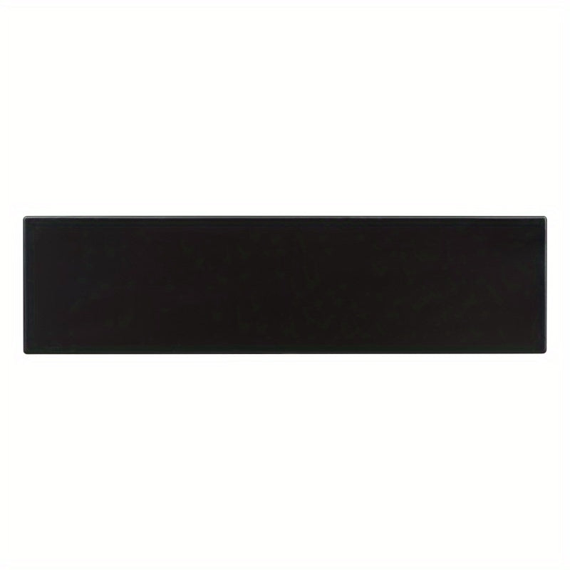 U_STYLE Modern Minimalist Entryway Table - No Assembly Needed Console Table with, Matte Black Finish, Non-Wood Construction for Living Room, Hallway,