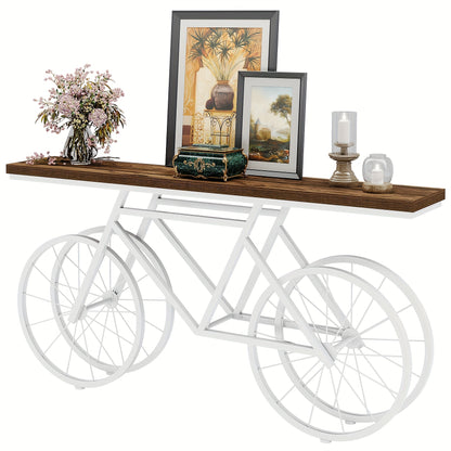 Retro Bicycle Console Table