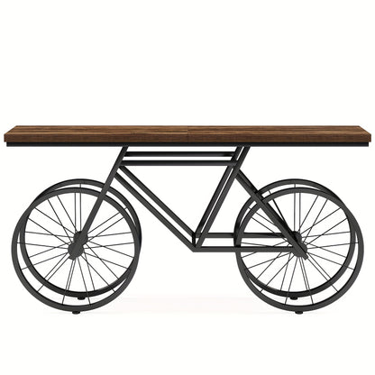 Retro Bicycle Console Table