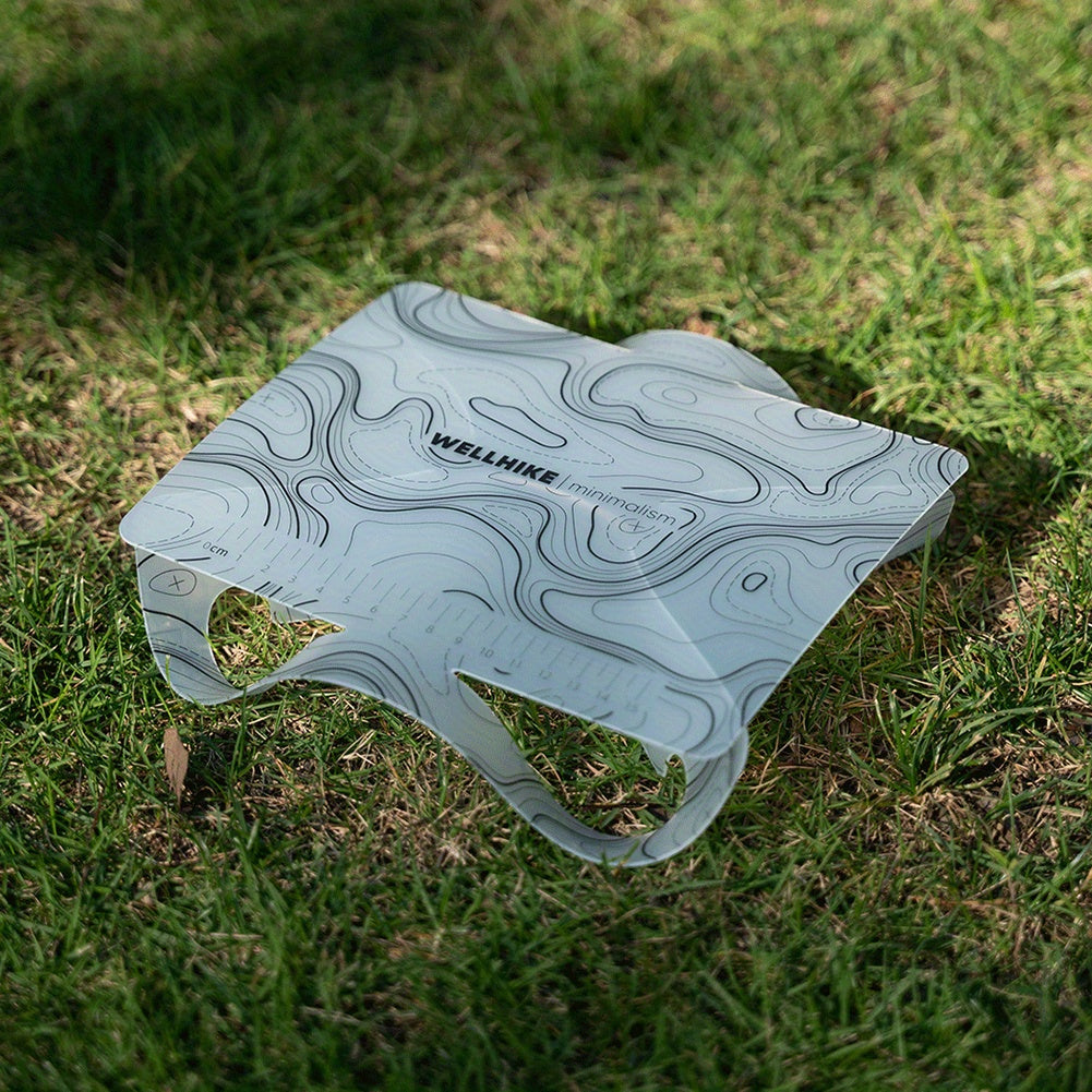 68G Heavy-Duty Folding Camping Table & Cutting Board - Portable Outdoor Table with Non-Slip, Orange\u002F,