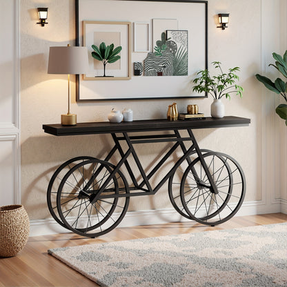 Retro Bicycle Console Table